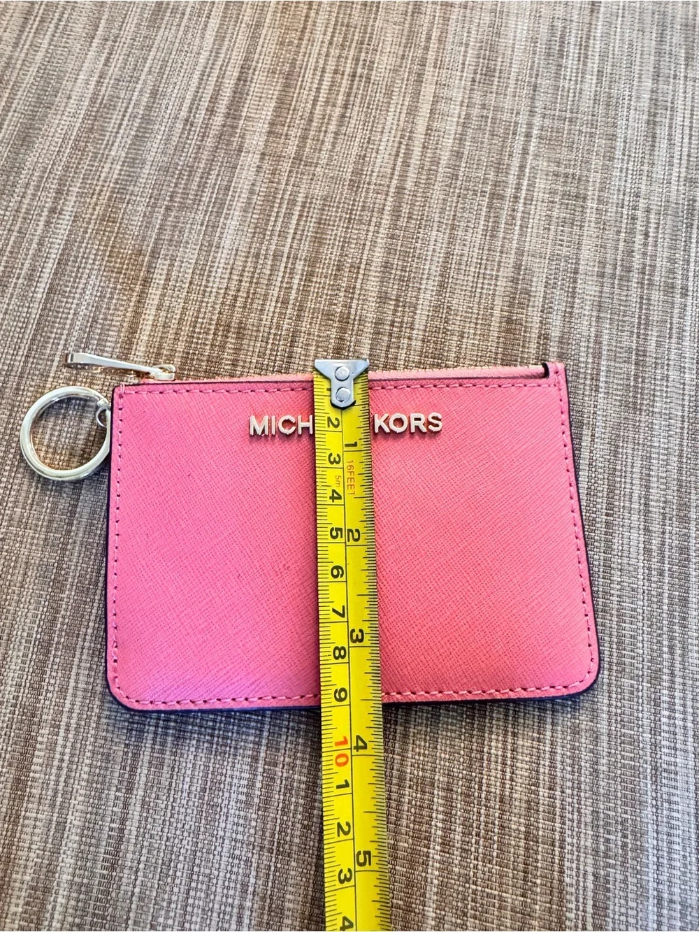 Michael Kors Jet Set Travel Pink Coin Pouch